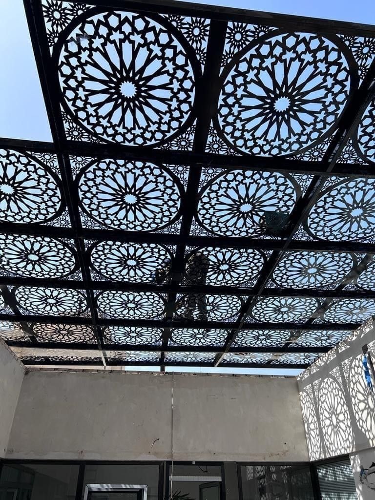 سقف حديدي 3